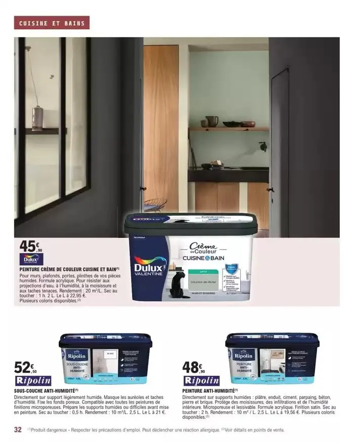 Guide Decoration Interieure du 2 mai au 31 décembre 2025 - Catalogue page 32