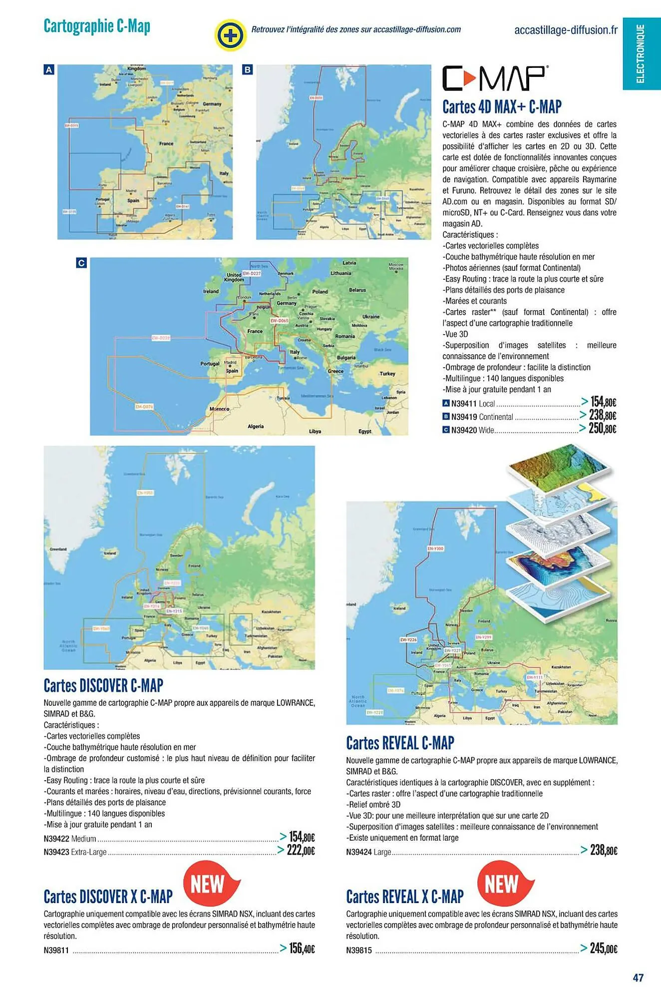 Catalogue Accastillage Diffusion du 1 mars au 31 décembre 2023 - Catalogue page 49