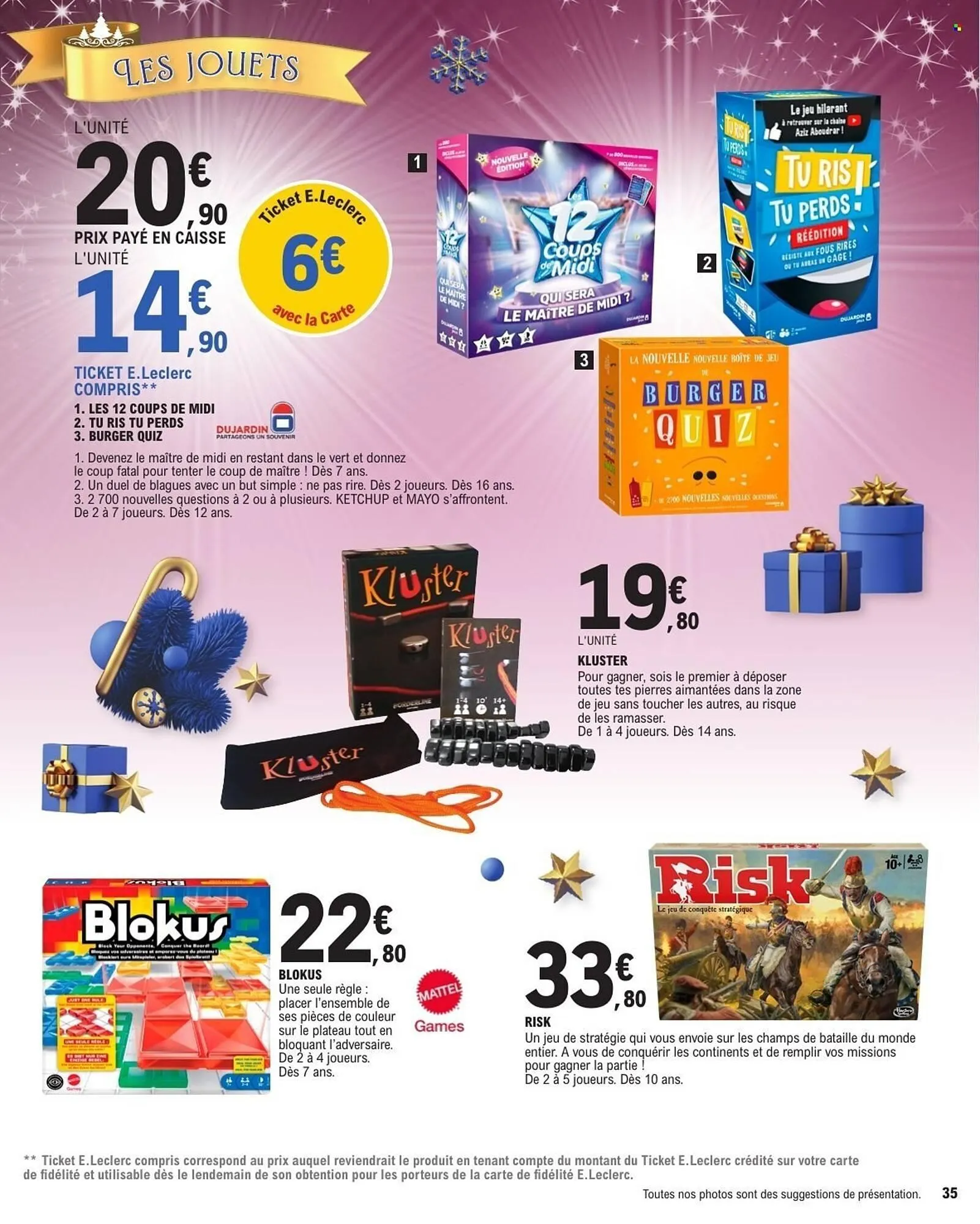 Catalogue E.Leclerc du 2 décembre au 20 décembre 2025 - Catalogue page 35