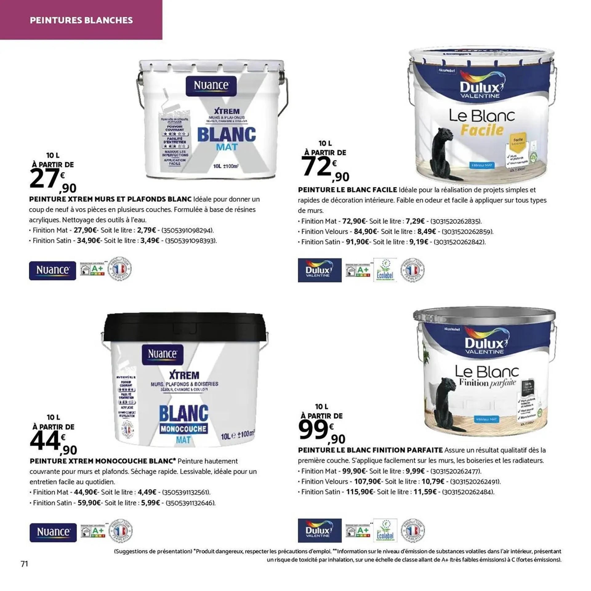 Catalogue Bricomarché du 11 février au 29 mars 2026 - Catalogue page 71