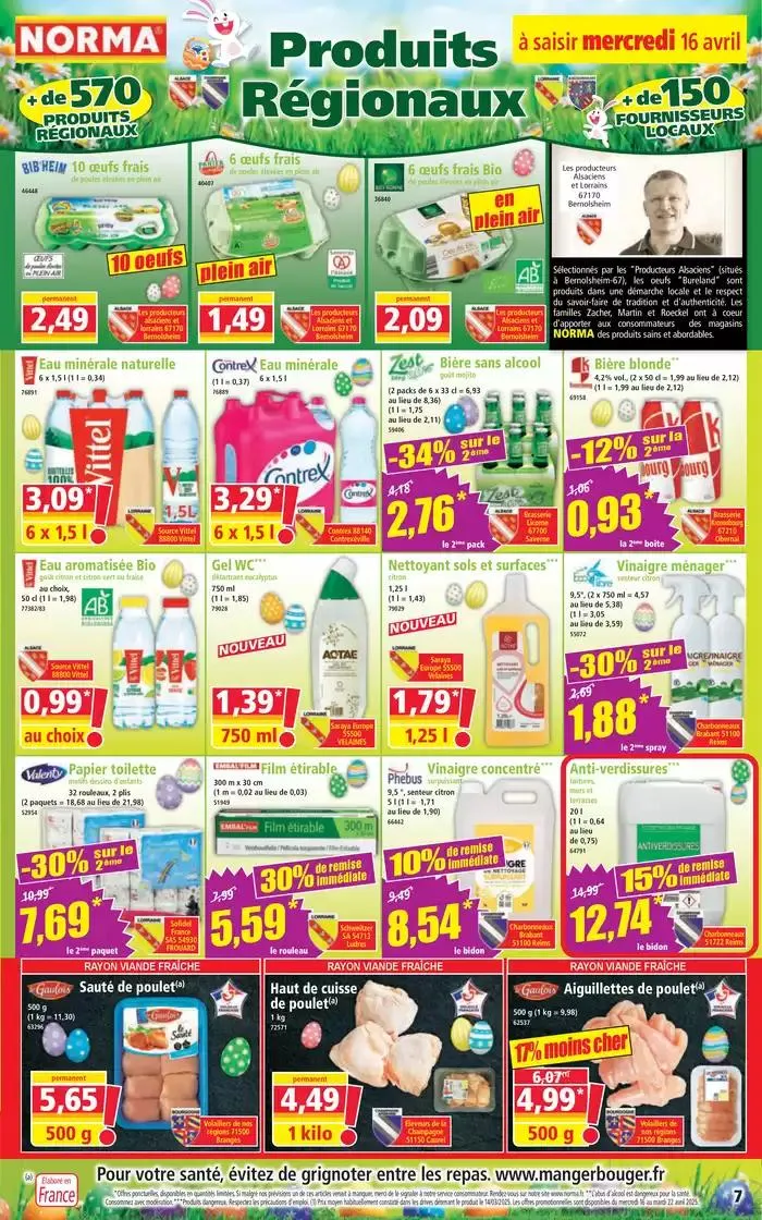 Catalogue Norma du 16 avril au 22 avril 2025 - Catalogue page 7