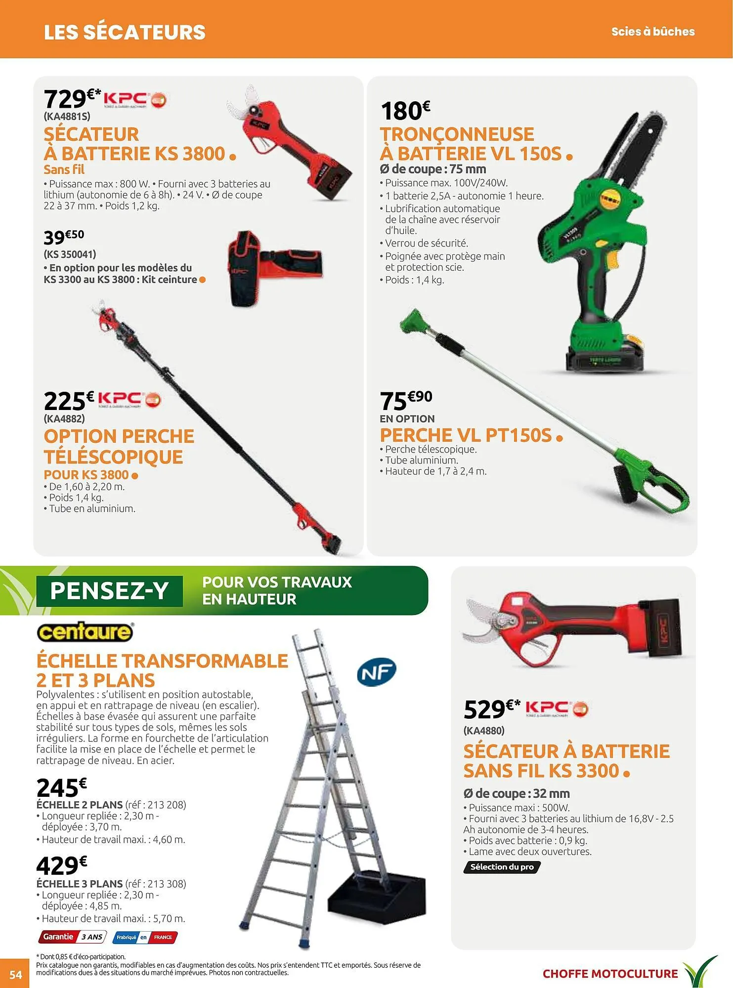 Catalogue Verts Loisirs du 5 mars au 29 décembre 2025 - Catalogue page 54