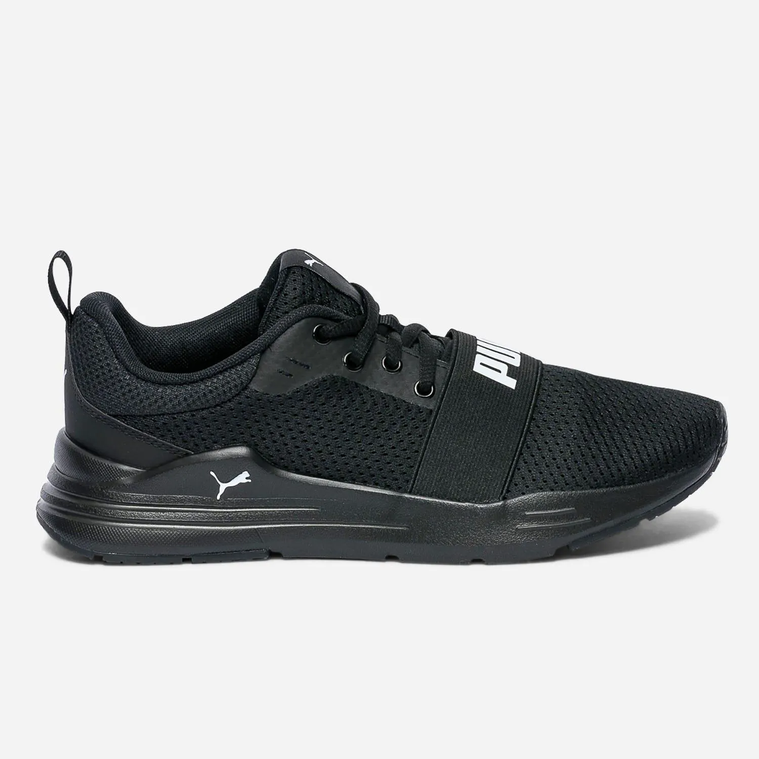 Tennis PUMA noire en mesh
