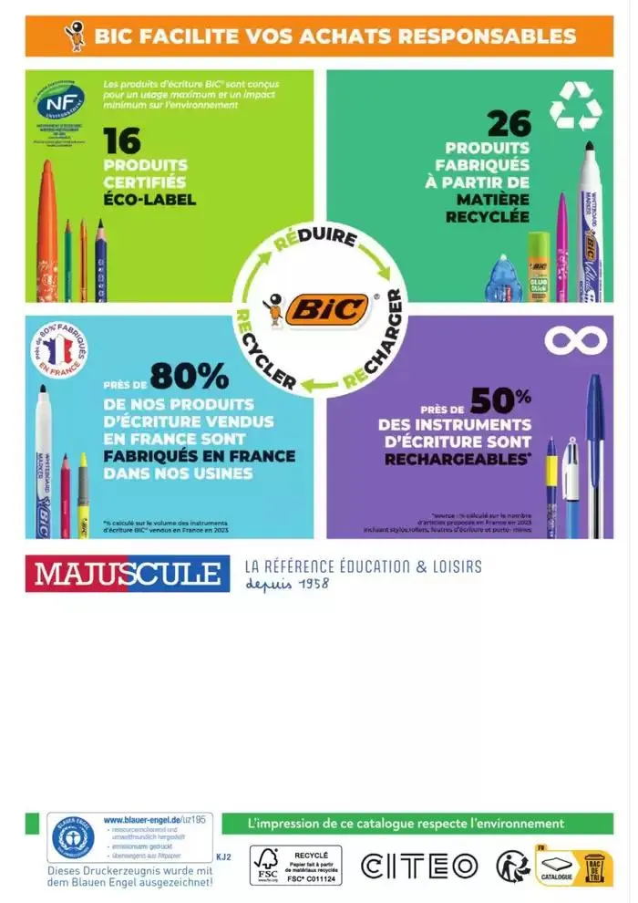 Education And Loisirs Majuscule 2025 du 5 mars au 31 décembre 2025 - Catalogue page 1062