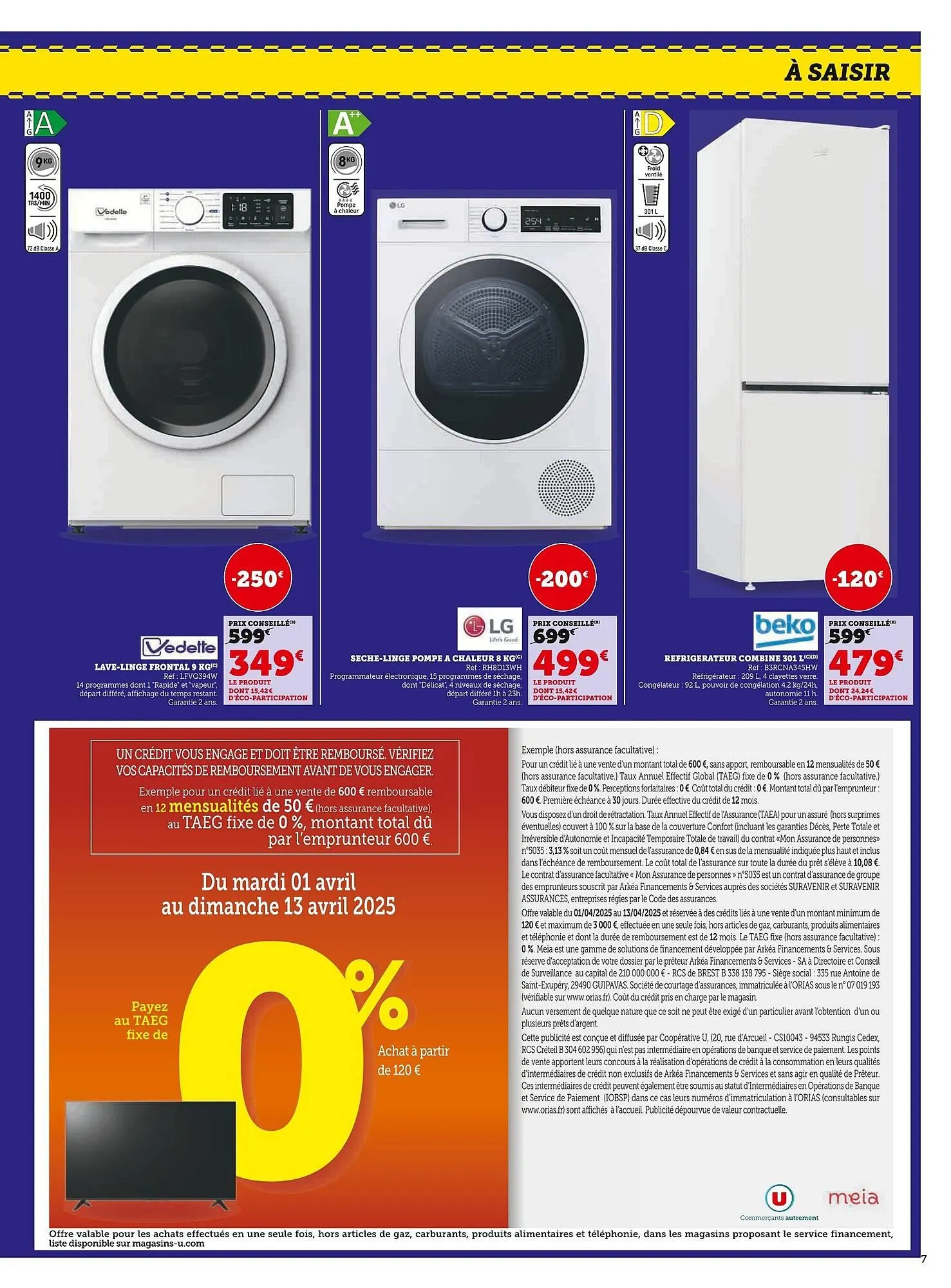 Catalogue Super U du 1 avril au 13 avril 2025 - Catalogue page 7