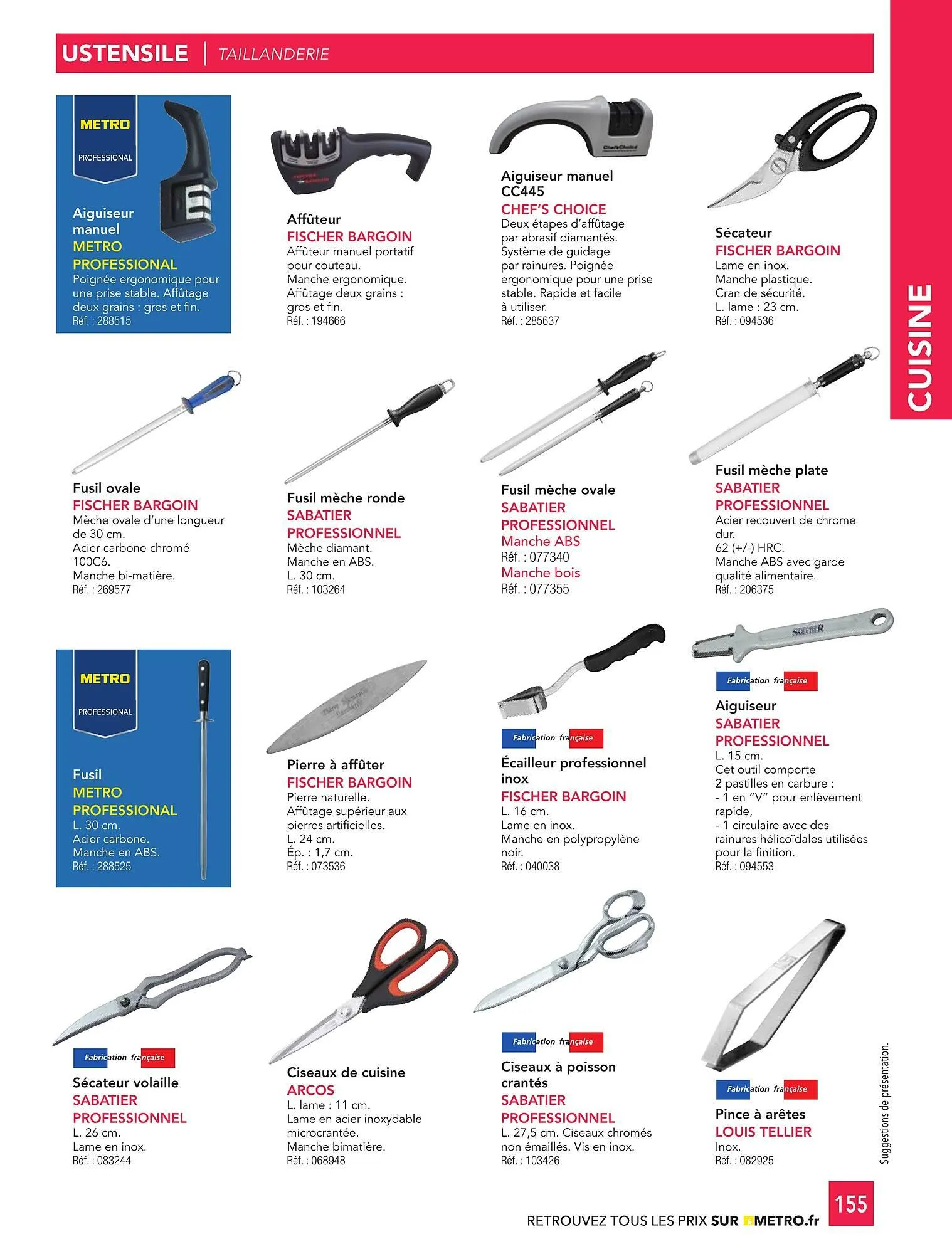 Catalogue METRO du 1 janvier au 31 décembre 2026 - Catalogue page 155