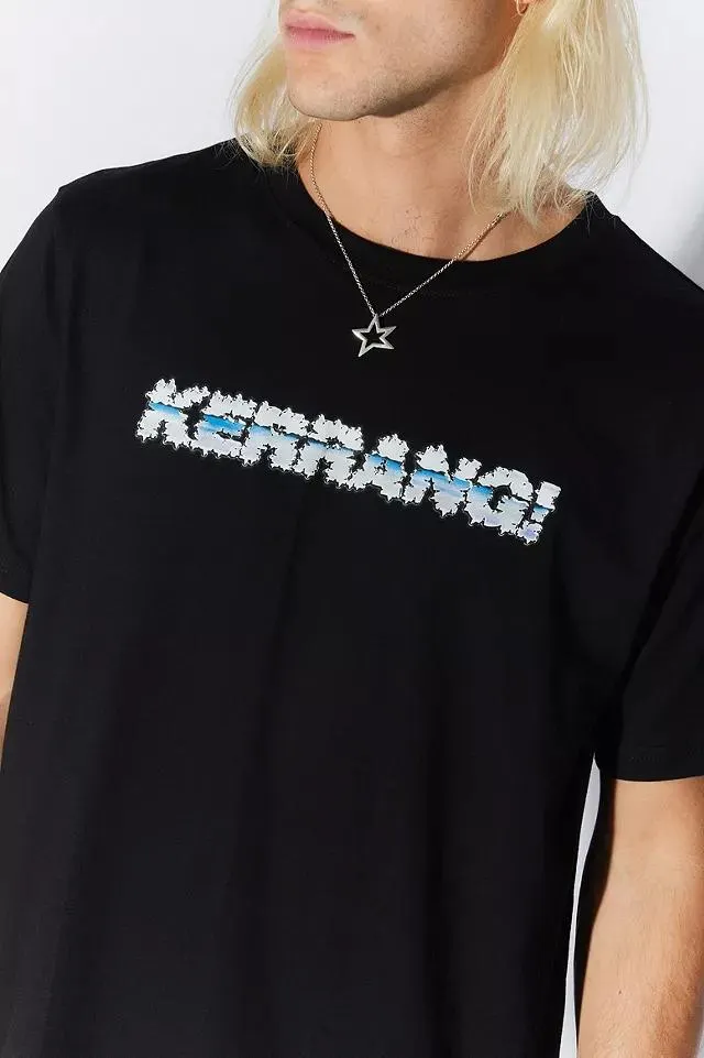 KERRANG! - T-shirt à imprimé chromé noir