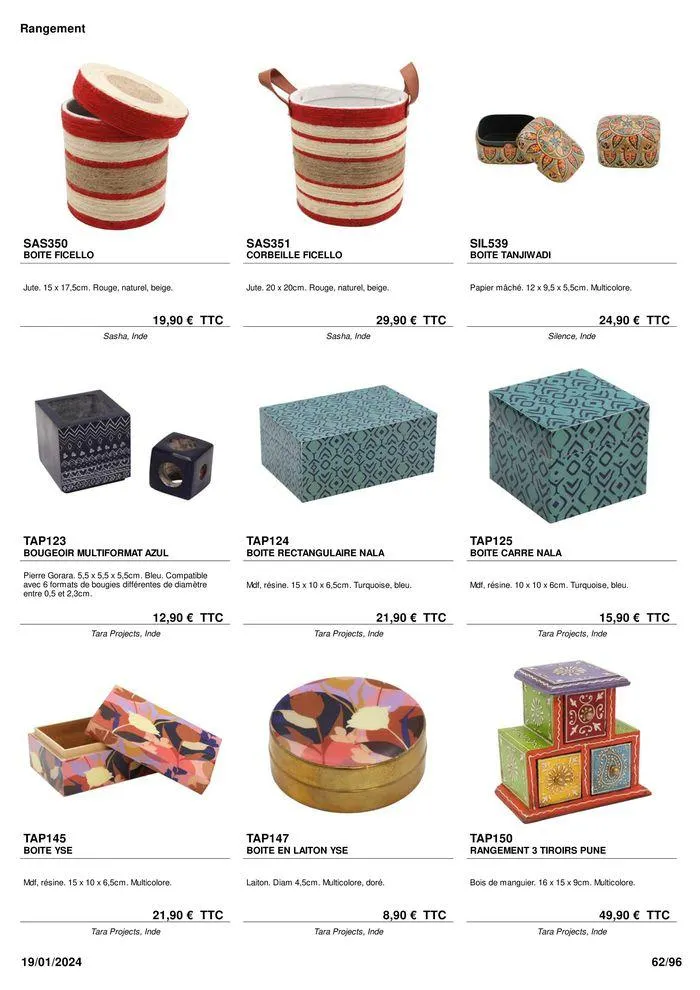 ARTISANAT . DéCORATION . MODE . JOUETS du 9 février au 31 août 2024 - Catalogue page 64