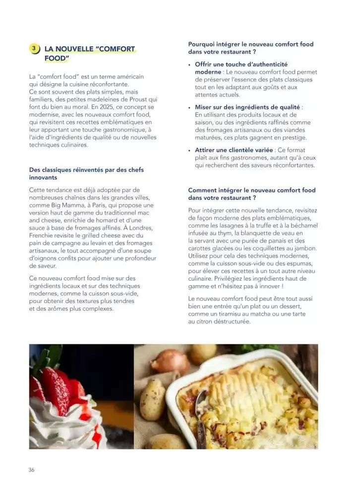 Metro Tendances Restauration 2025 du 3 février au 31 décembre 2025 - Catalogue page 36