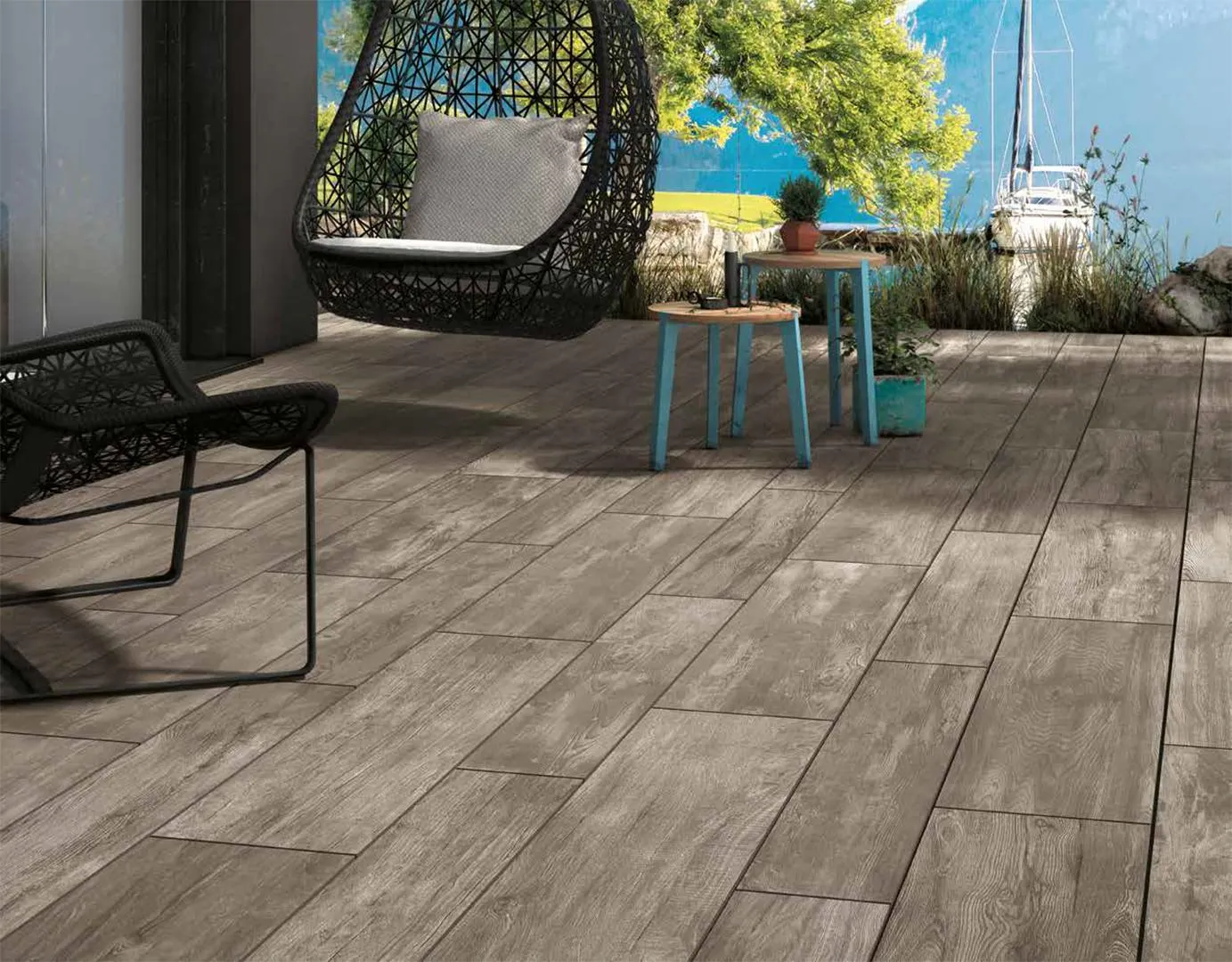 Carrelage sol evo2 nau rd - Fado - 30x120 cm - Mirage Granito Ceramico