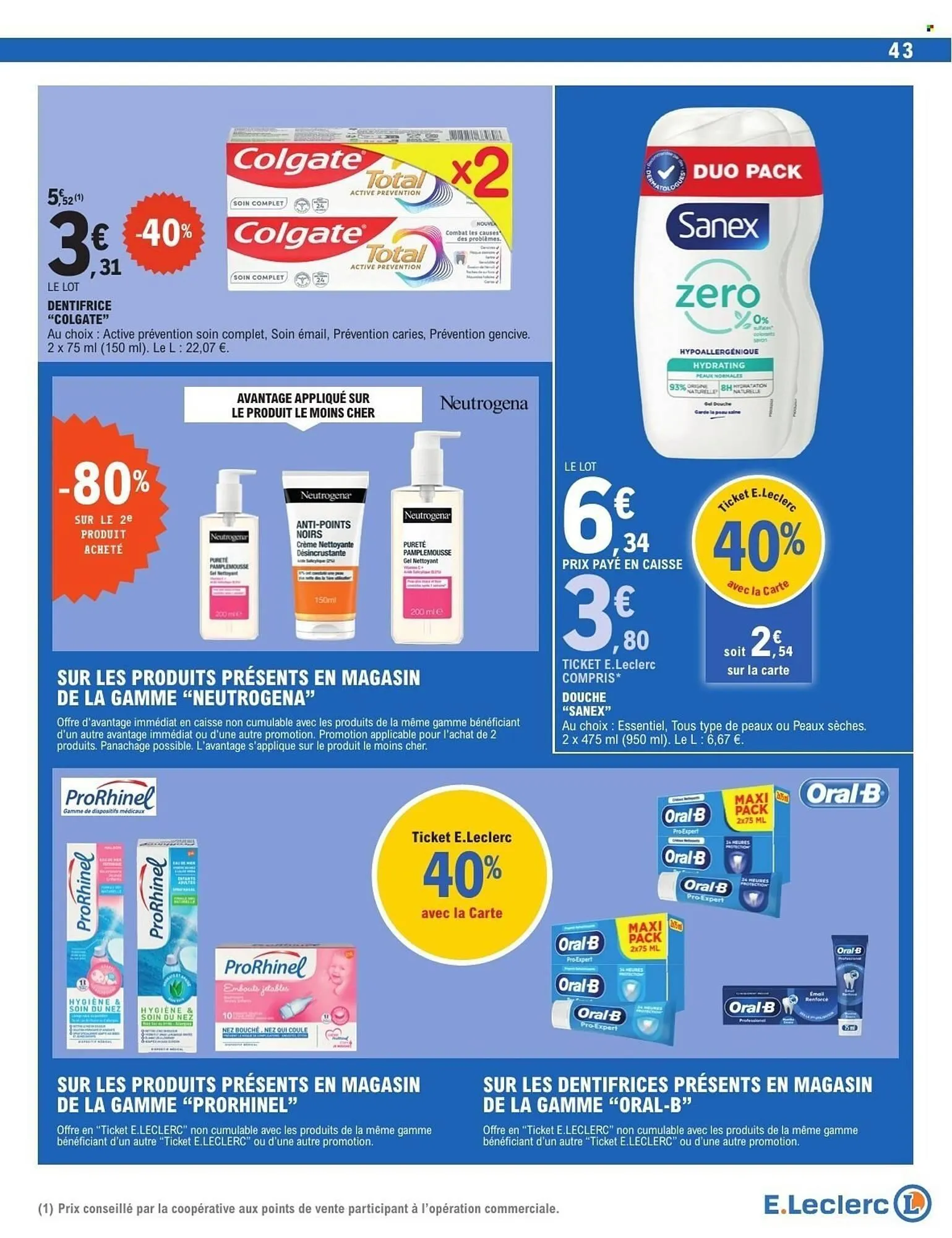 Catalogue E.Leclerc du 3 mars au 14 mars 2026 - Catalogue page 43