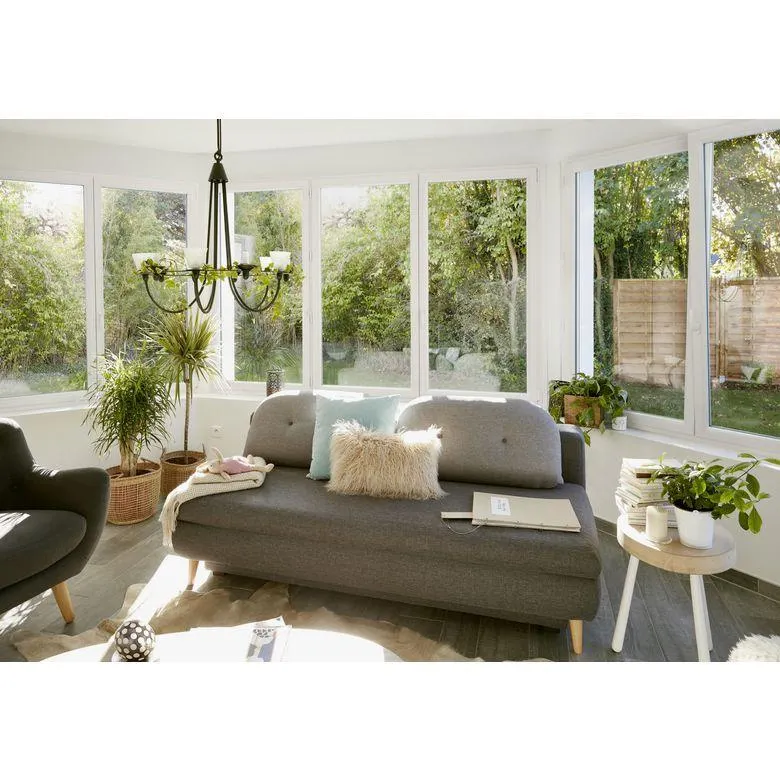 Fenêtre PVC blanc Pria sur mesure