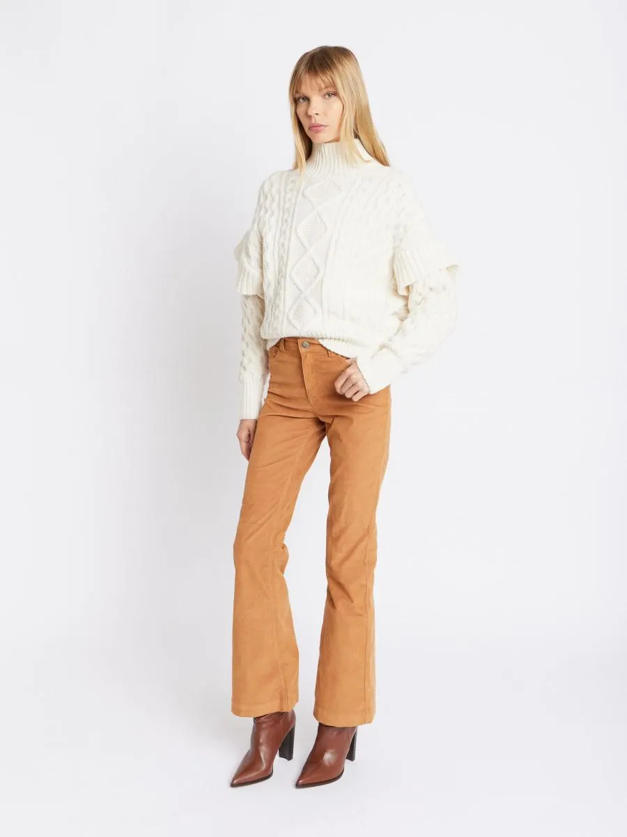 ODESSA | Jean camel pat d'eph
