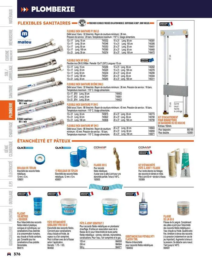 Guide produits 2024 du 15 mars au 31 décembre 2024 - Catalogue page 376