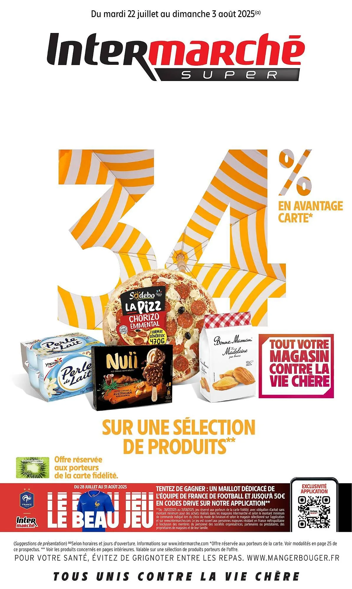 Catalogue Intermarché du 22 juillet au 3 août 2025 - Catalogue page 1