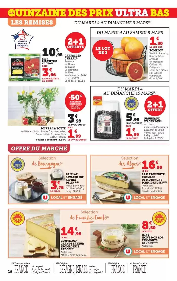 Quinzaine Commerçante du 5 mars au 16 mars 2025 - Catalogue page 26