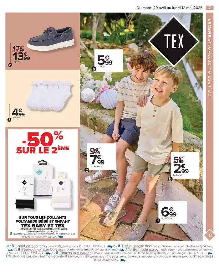 TEXTILE SPÉCIAL FÊTES du 29 avril au 12 mai 2025 - Catalogue page 9