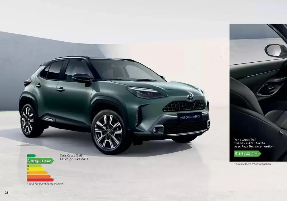 Toyota Yaris Cross  du 27 mars au 27 mars 2026 - Catalogue page 28