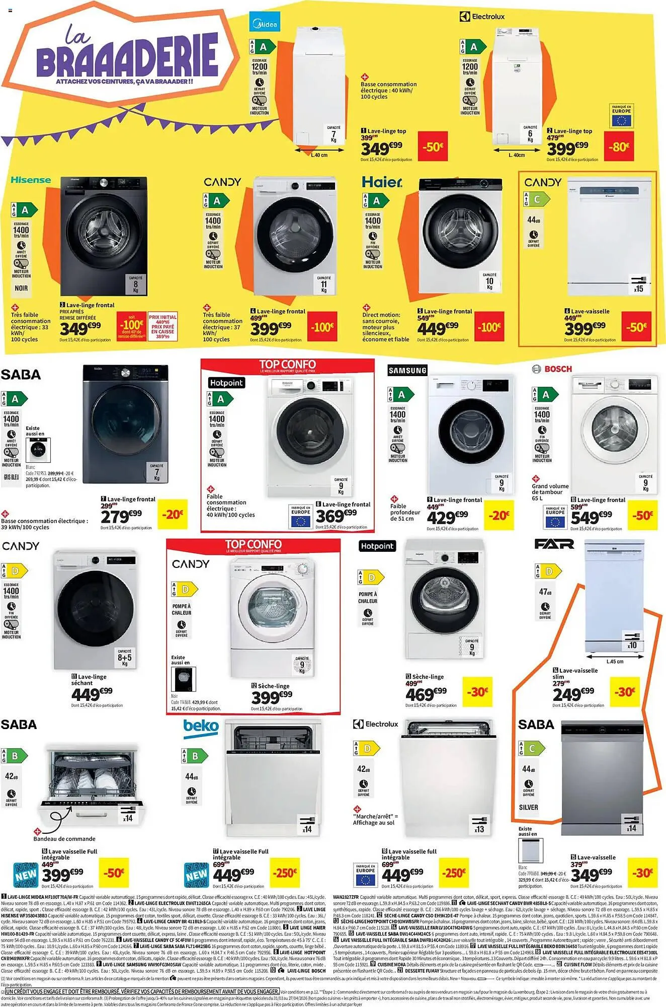 Catalogue Conforama du 31 mars au 27 avril 2026 - Catalogue page 8