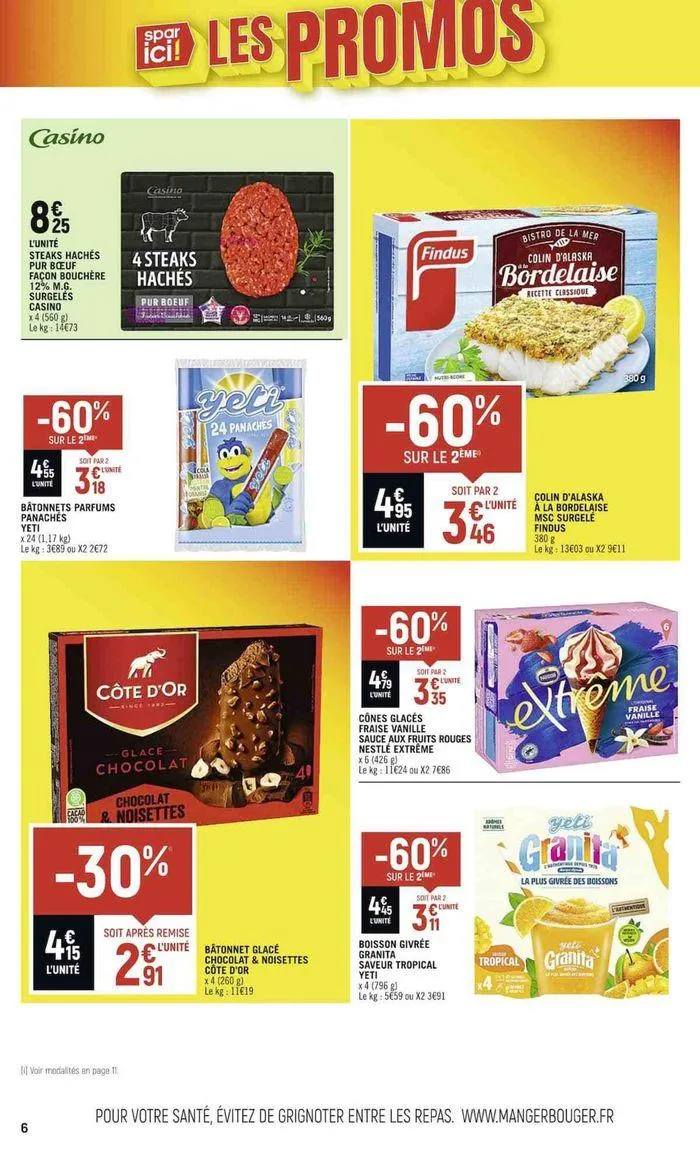 SPAR ici, le top des promos ! du 21 août au 1 septembre 2024 - Catalogue page 8