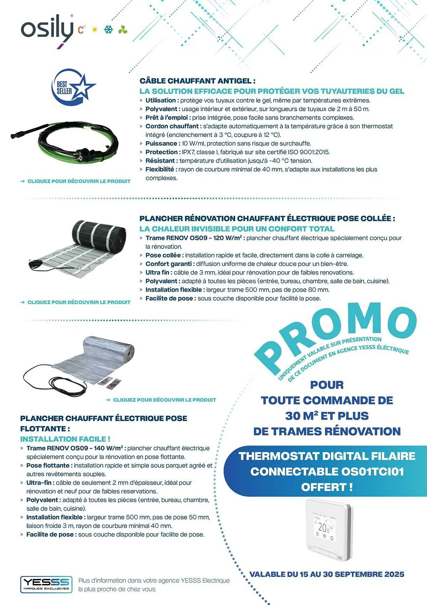 Catalogue Yesss electrique du 15 septembre au 30 novembre 2025 - Catalogue page 7