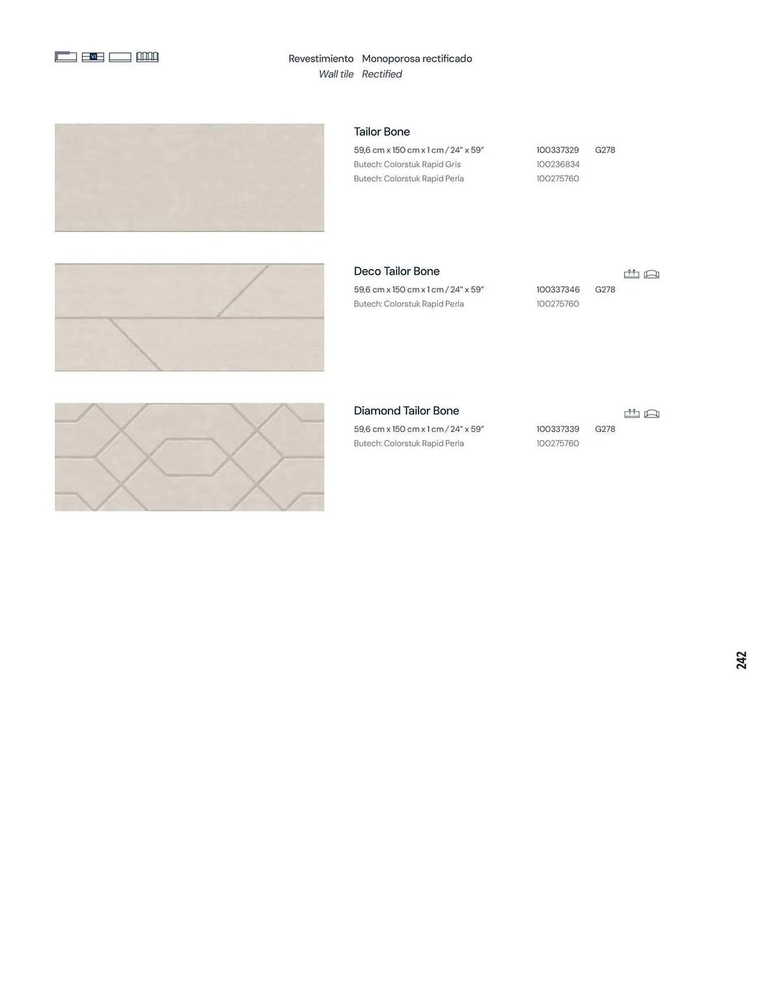 Catalogue Porcelanosa du 23 décembre au 31 décembre 2026 - Catalogue page 244