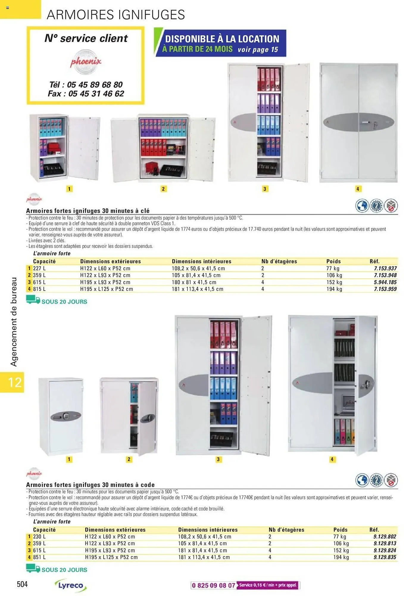 Catalogue Lyreco du 15 mai au 31 décembre 2023 - Catalogue page 504