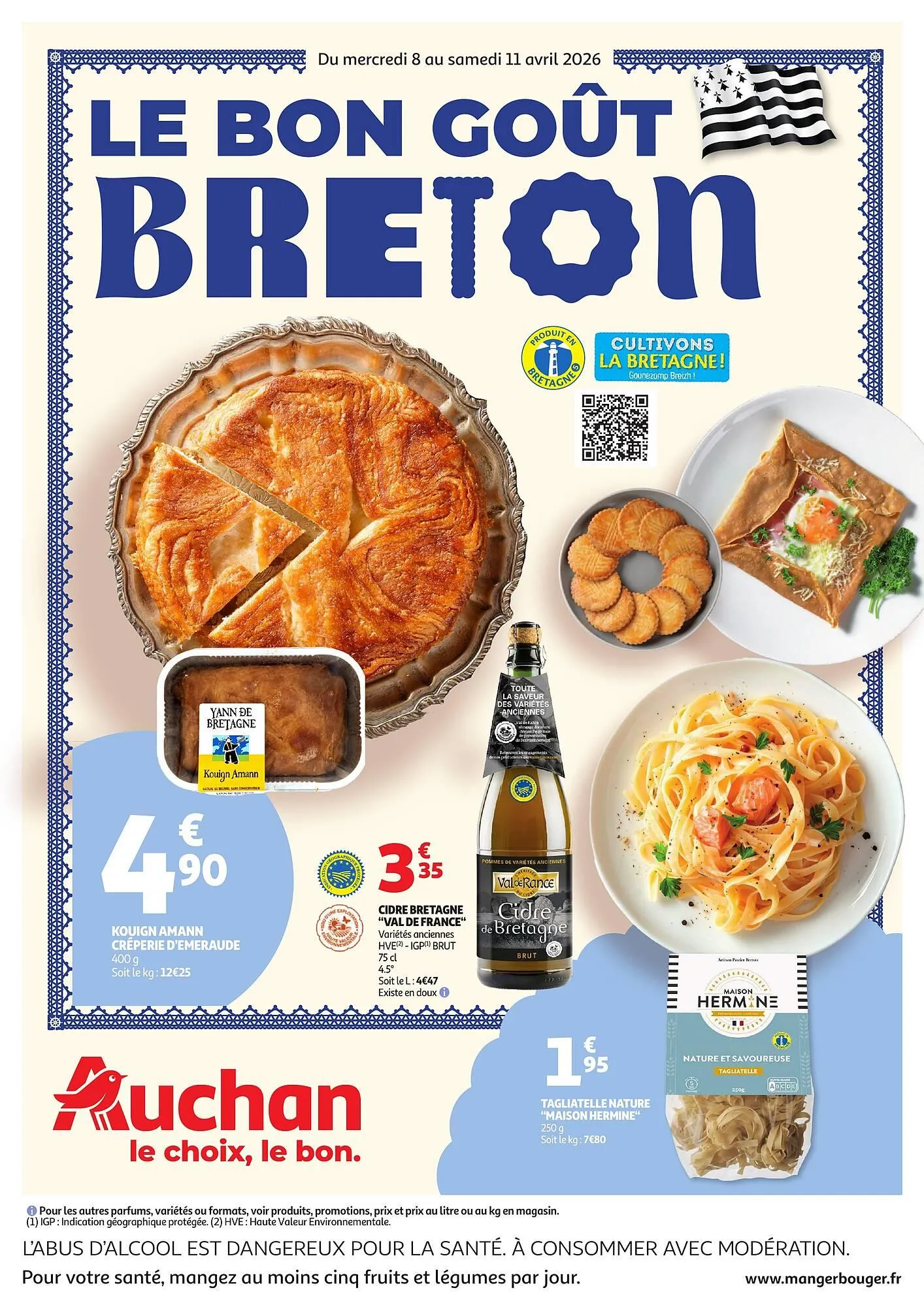 Catalogue Auchan du 8 avril au 11 avril 2026 - Catalogue page 1