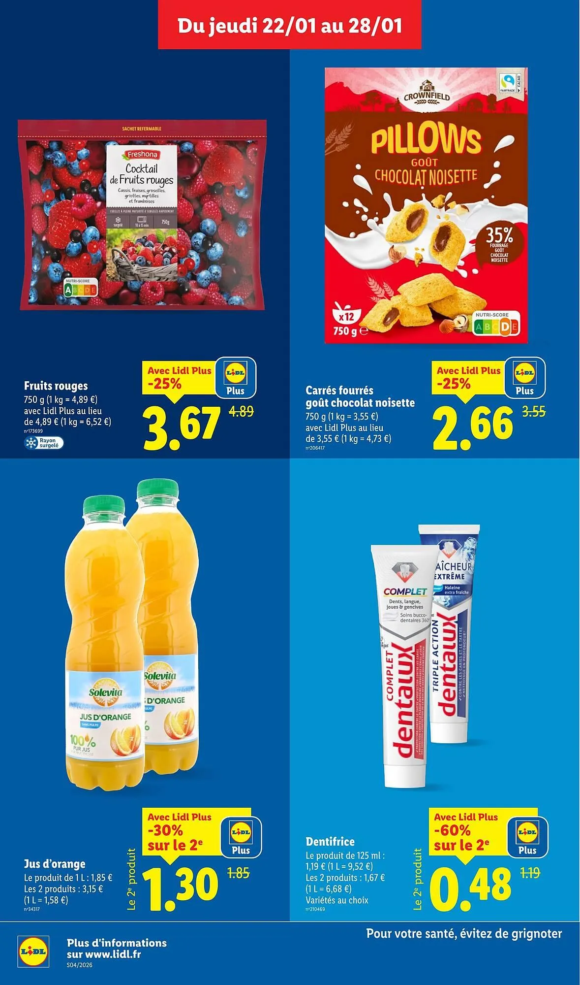 Catalogue Lidl du 22 janvier au 28 janvier 2026 - Catalogue page 12