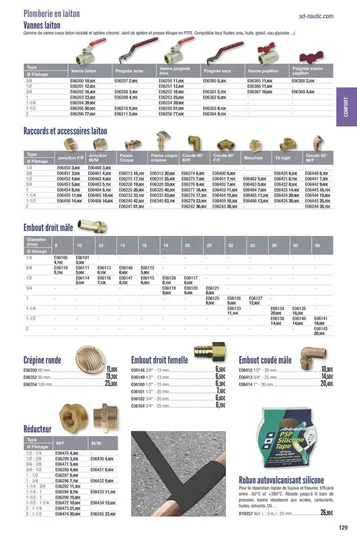 Catalogue Accastillage Diffusion 2025 du 1 janvier au 31 décembre 2025 - Catalogue page 131