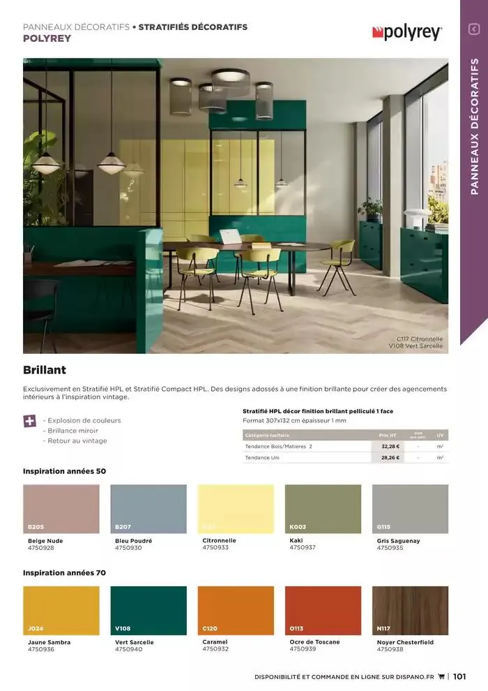 Catalogue 2025 Agenceurs du 25 avril au 31 décembre 2025 - Catalogue page 101