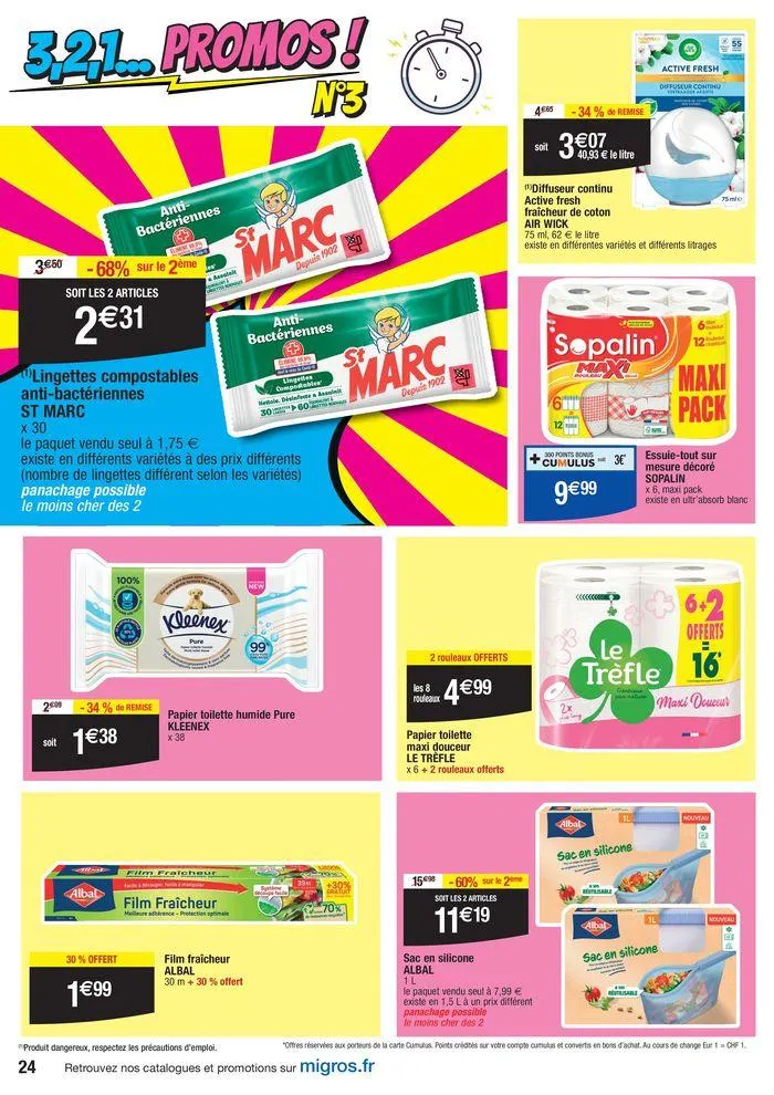 3,2,1… Promos ! du 17 septembre au 22 septembre 2024 - Catalogue page 24