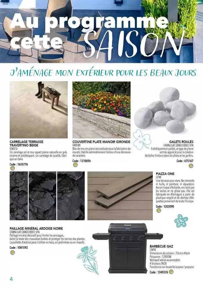 PRINTEMPS 2025 du 1 avril au 31 mai 2025 - Catalogue page 4