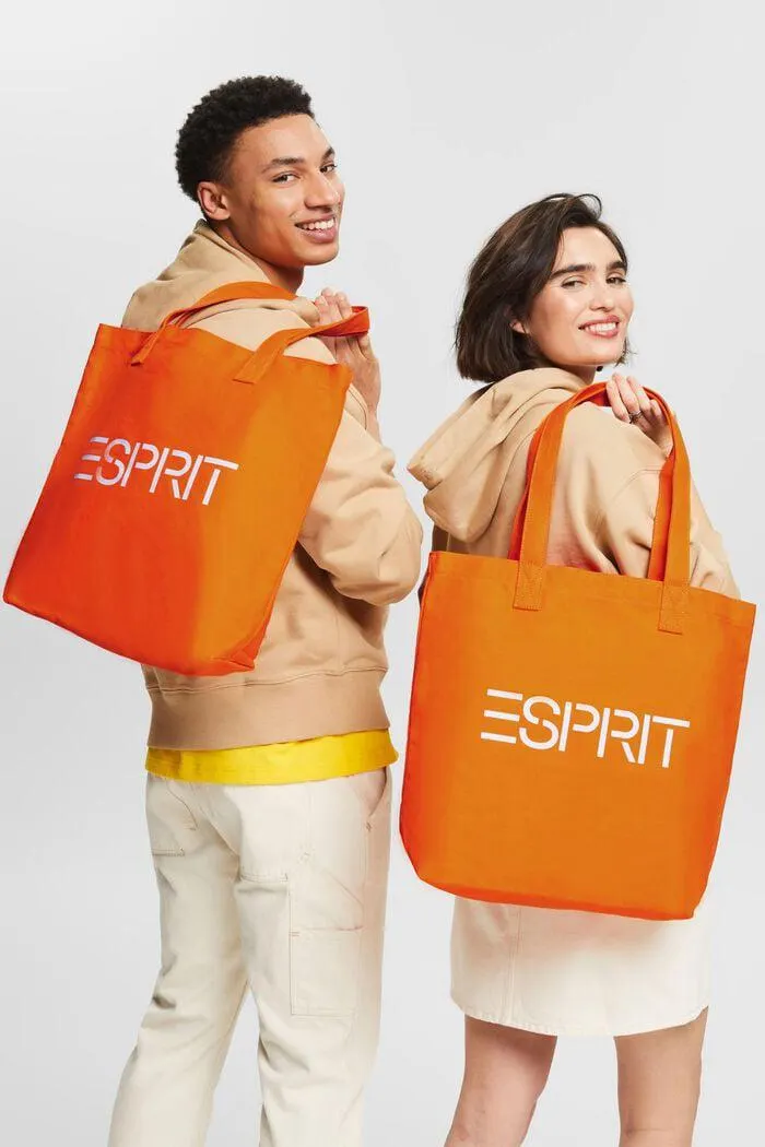 Sac fourre-tout en toile à logo