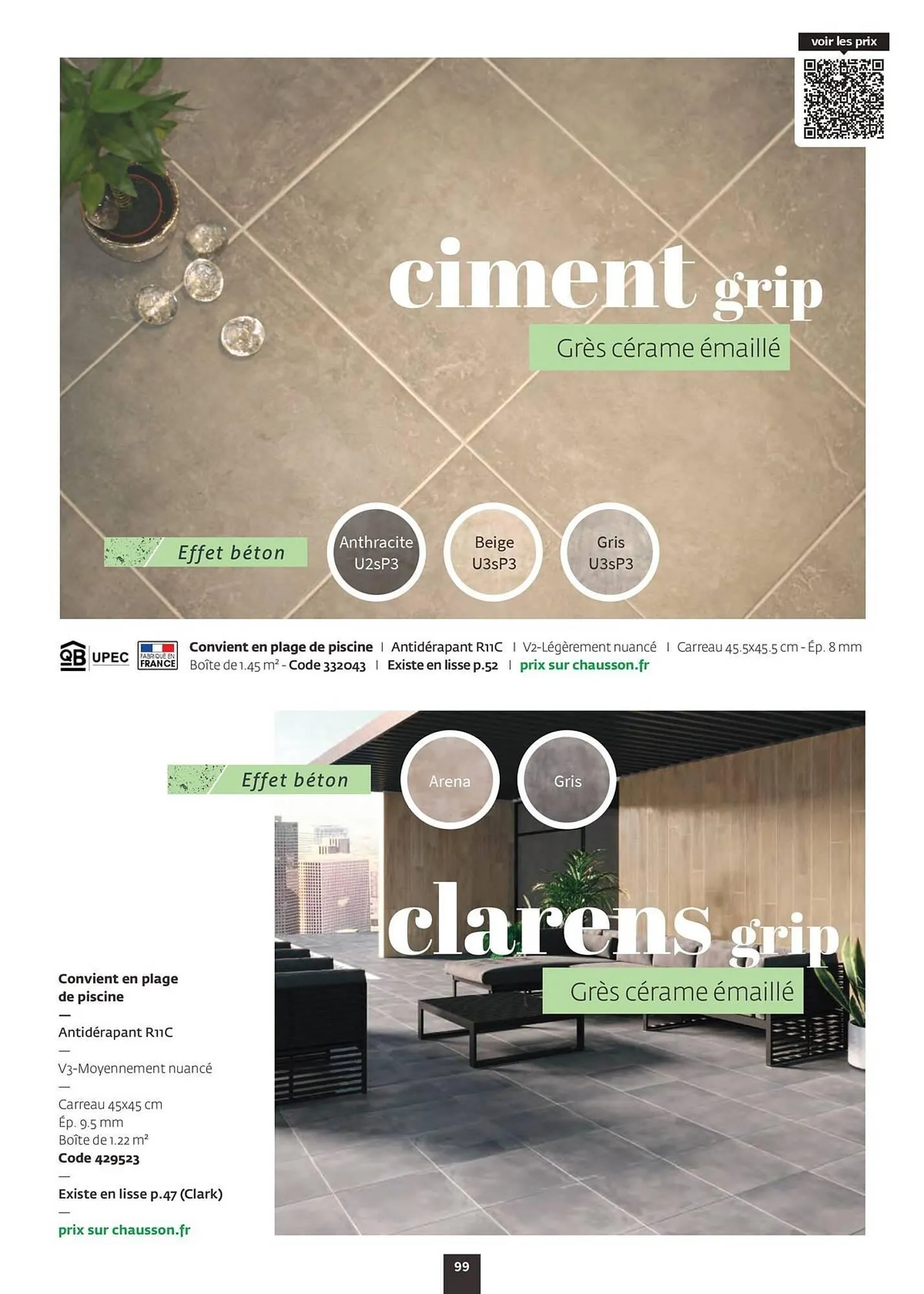 Catalogue Chausson Matériaux du 12 septembre au 31 décembre 2026 - Catalogue page 101