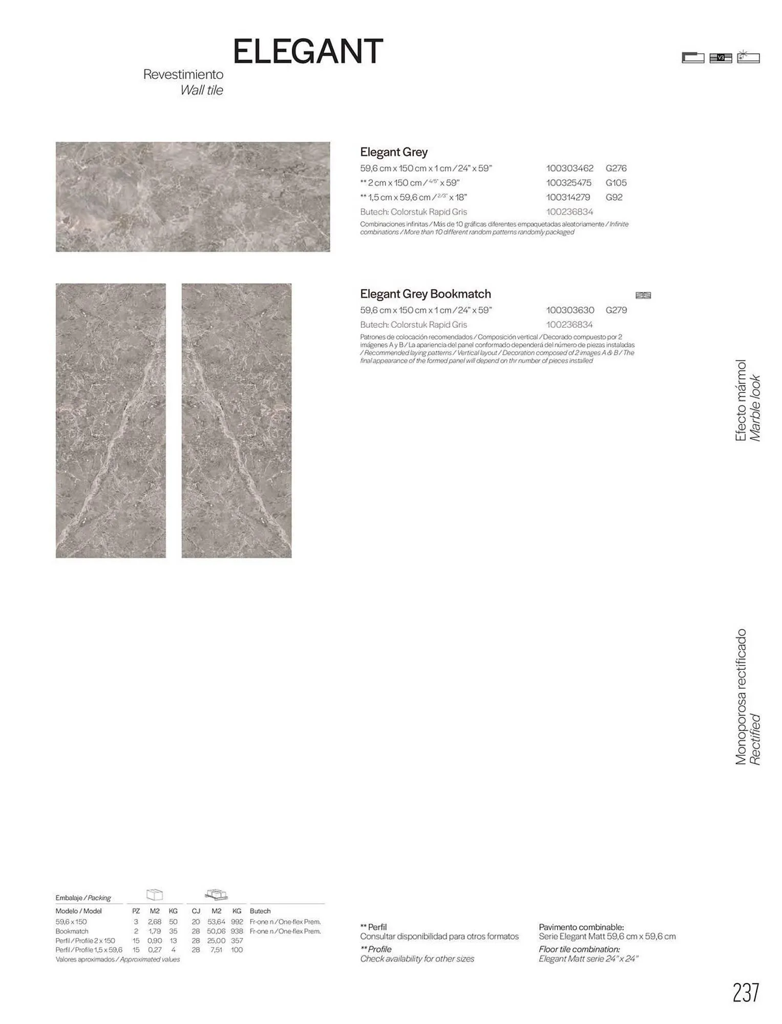 Catalogue Porcelanosa du 27 janvier au 31 décembre 2025 - Catalogue page 239