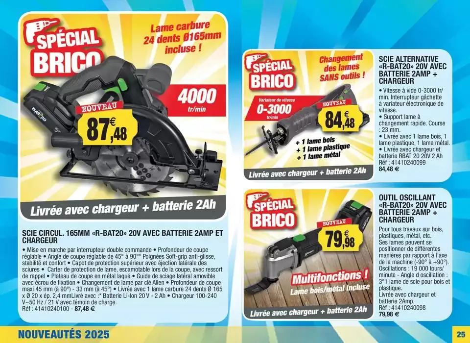 Spécial nouveautés 2025 du 25 février au 31 mai 2025 - Catalogue page 25