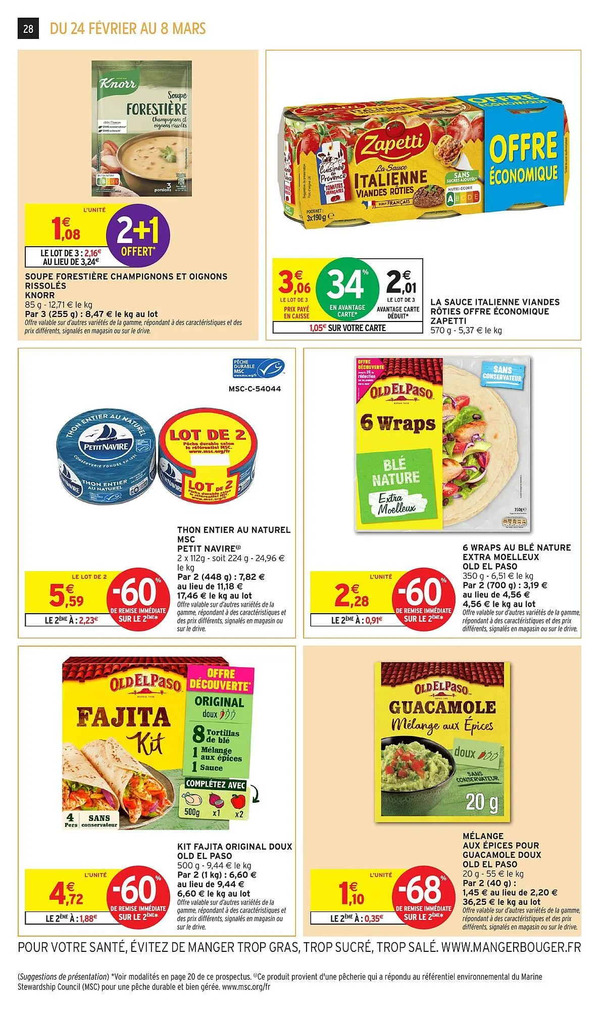 Catalogue Intermarché du 24 février au 8 mars 2026 - Catalogue page 28