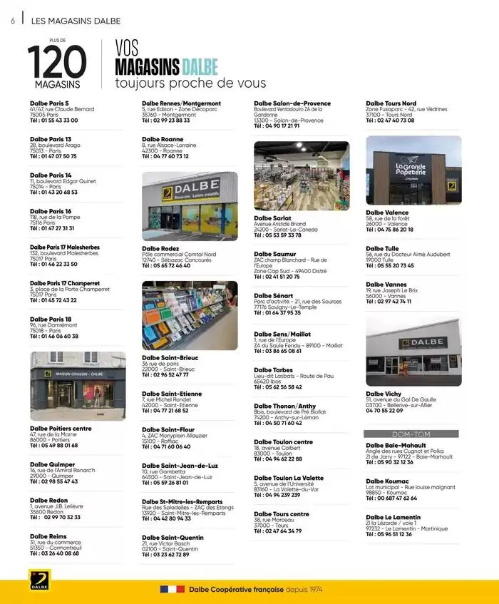 CATALOGUE DALBE 2025 du 27 janvier au 31 décembre 2025 - Catalogue page 8