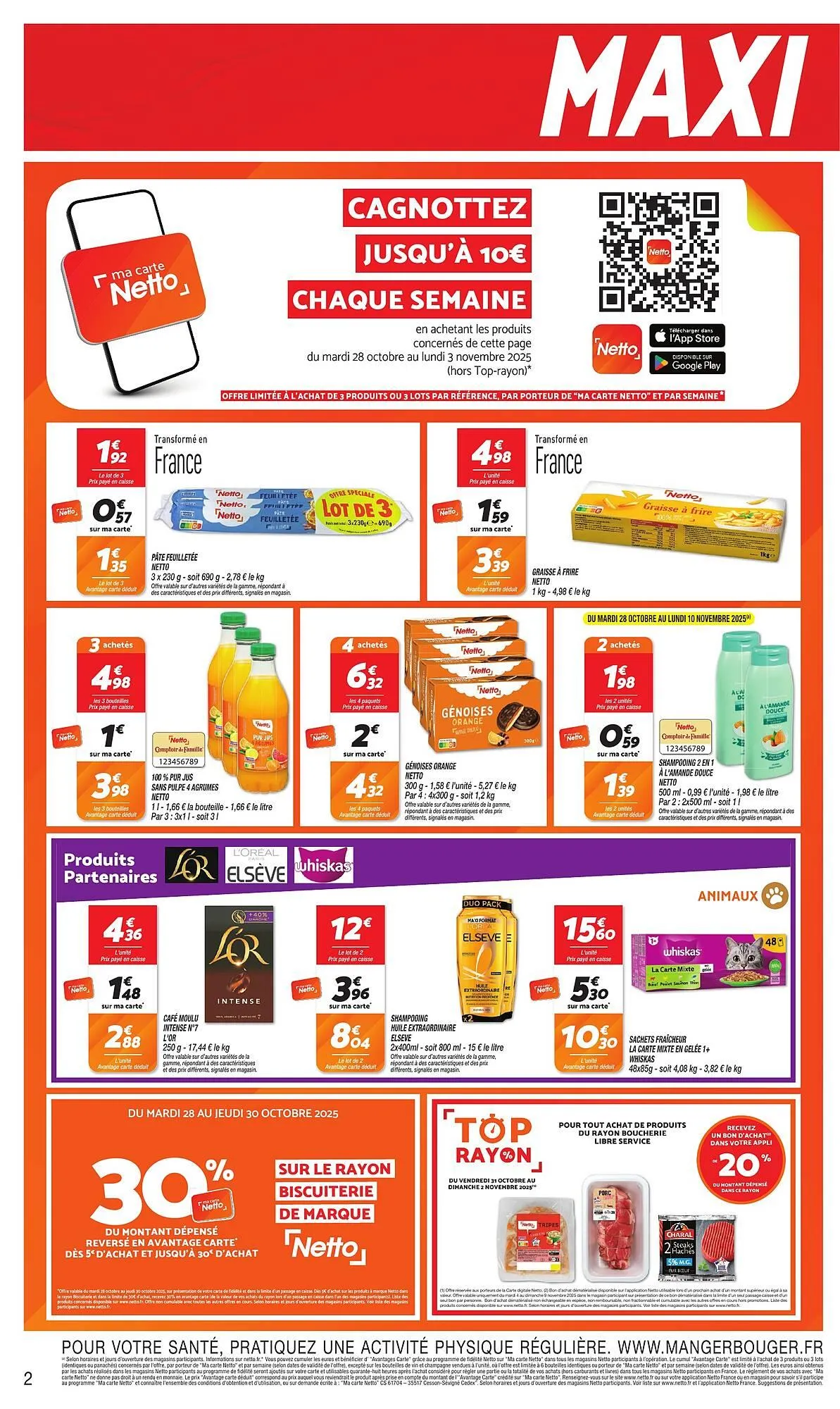 Catalogue Netto du 28 octobre au 10 novembre 2025 - Catalogue page 2