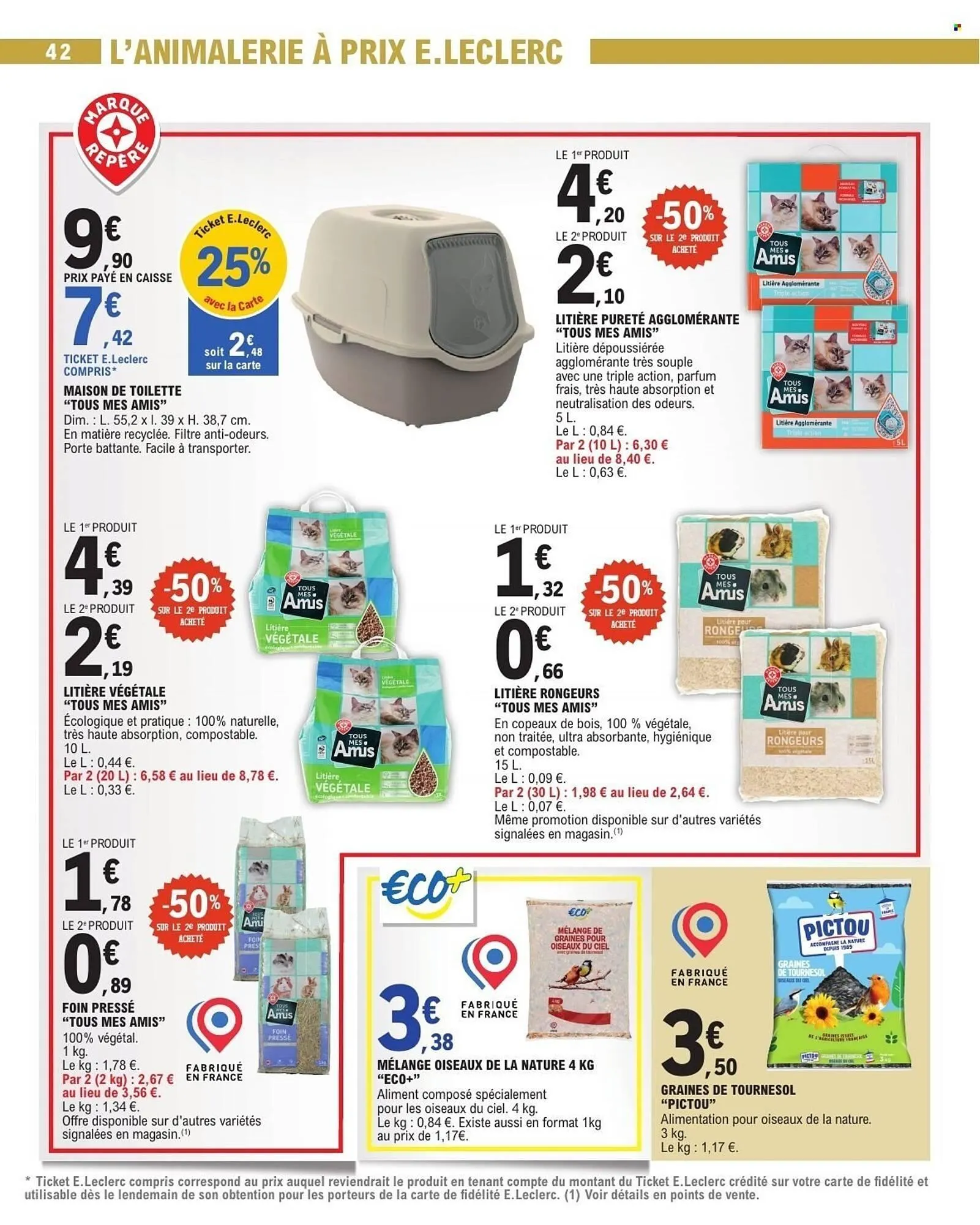 Catalogue E.Leclerc du 24 février au 7 mars 2026 - Catalogue page 42