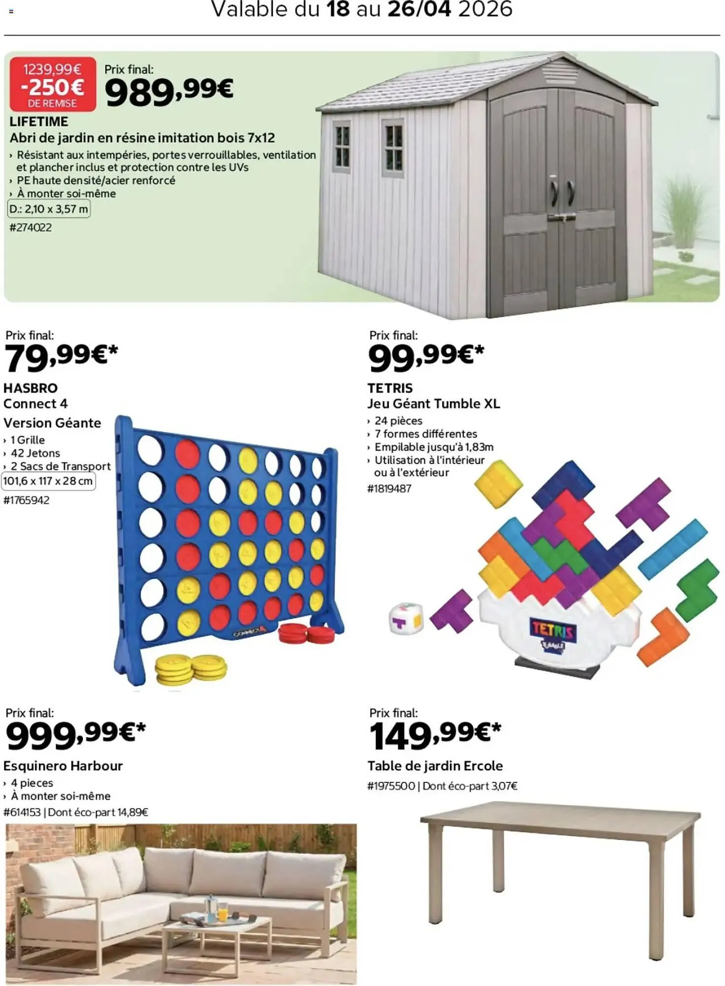 Catalogue Costco du 18 avril au 26 avril 2026 - Catalogue page 1