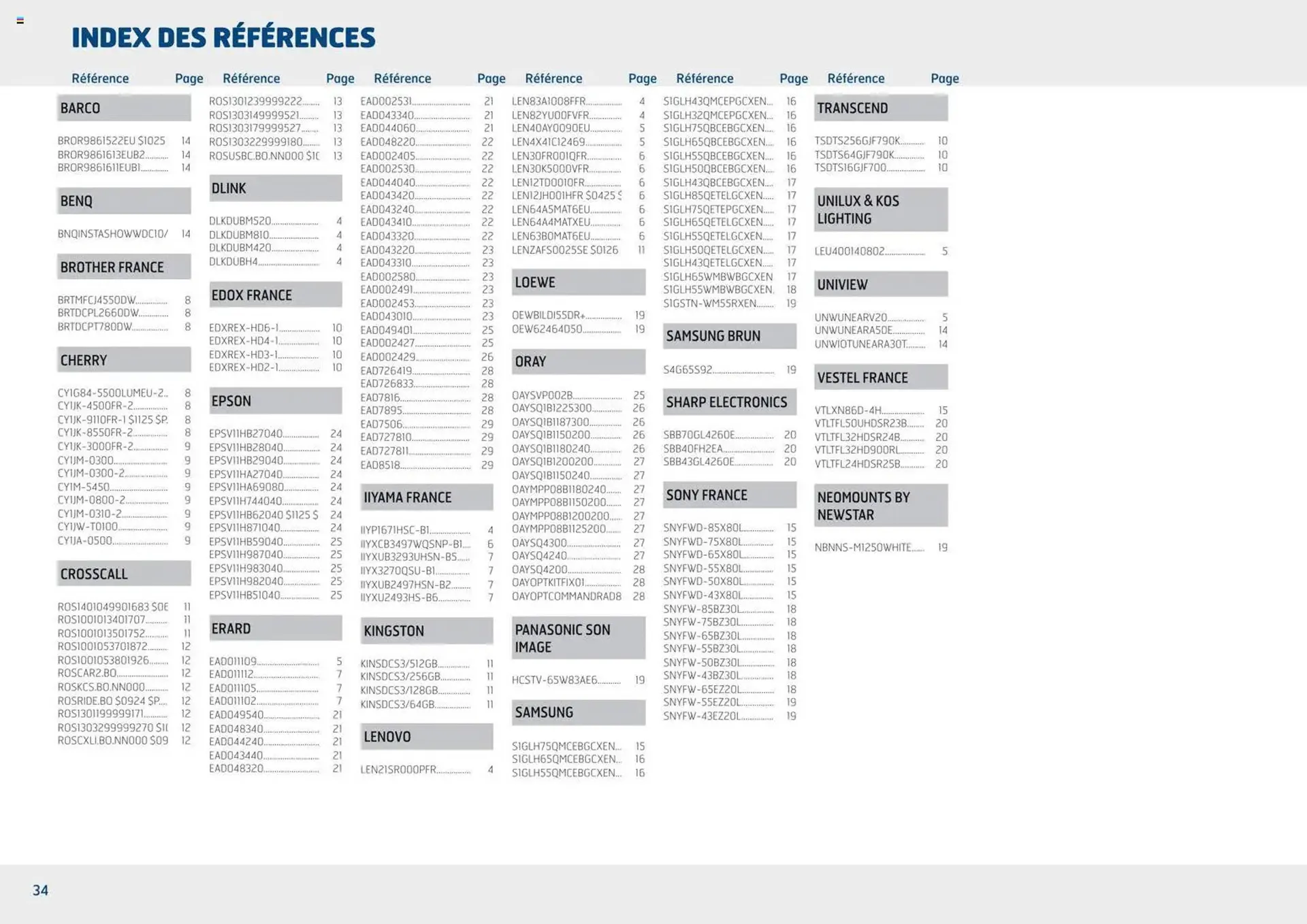 Catalogue Rexel du 3 février au 28 février 2026 - Catalogue page 34