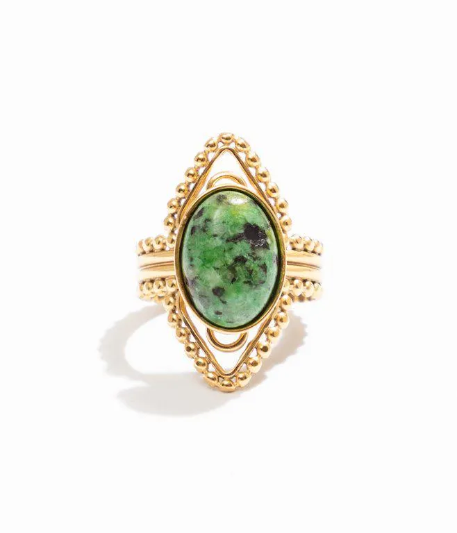 Bague Agathe en acier inoxydable