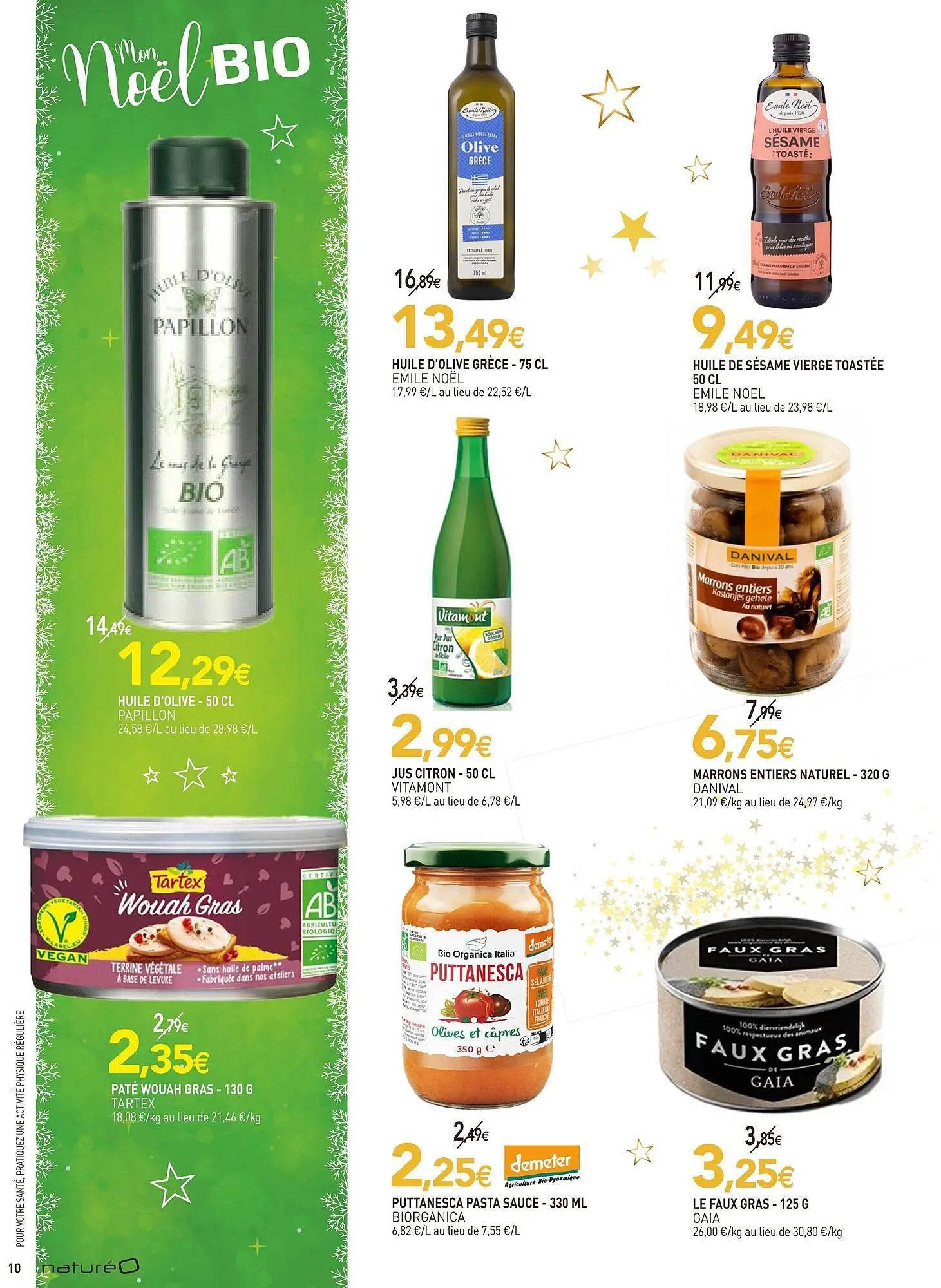 Catalogue naturéO du 21 novembre au 31 décembre 2023 - Catalogue page 10