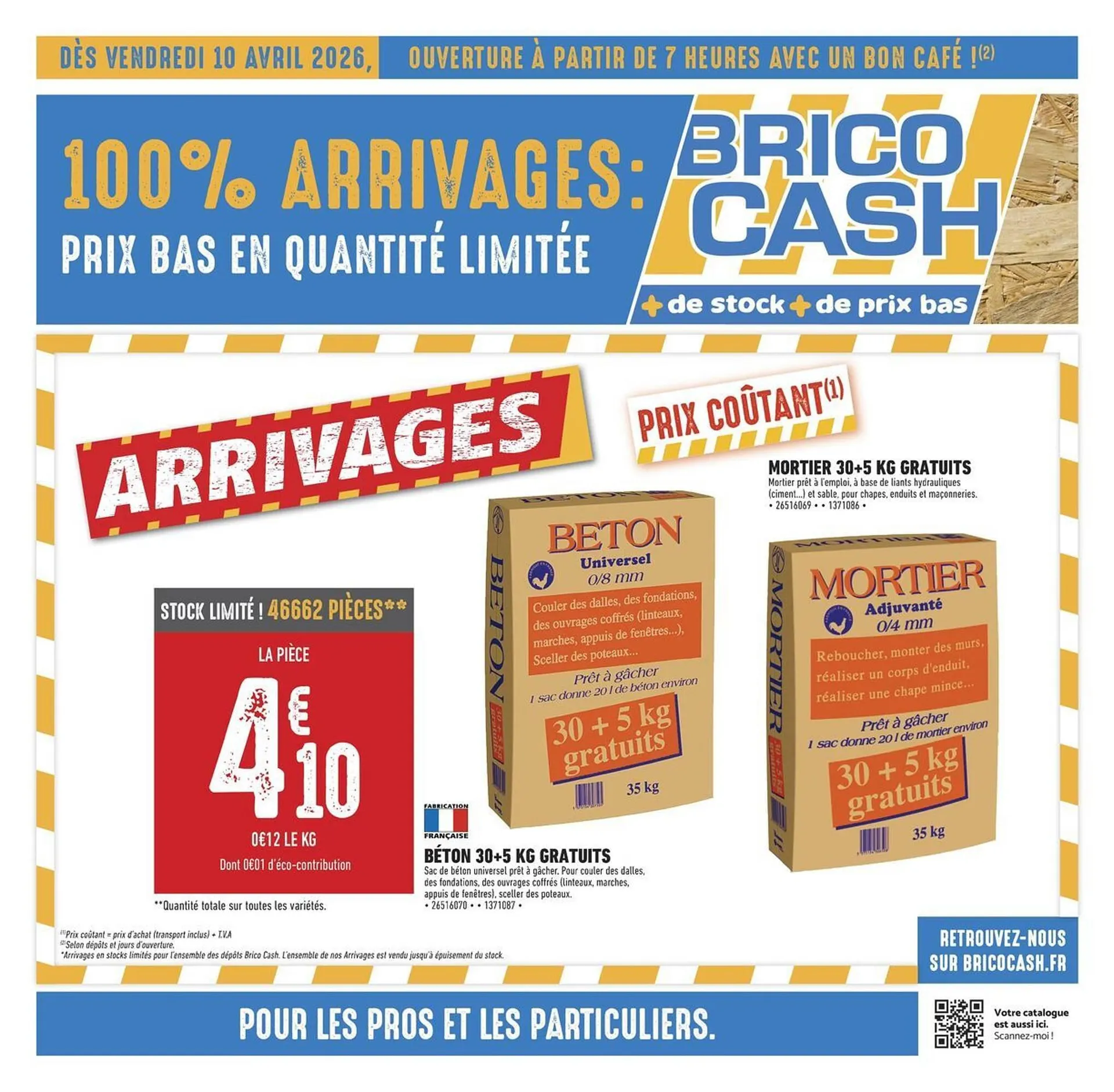 Catalogue Brico Cash du 10 avril au 23 avril 2026 - Catalogue page 1