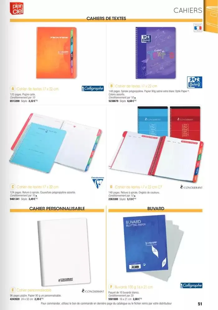 Écoles et loisirs 2025 du 1 janvier au 31 décembre 2025 - Catalogue page 51