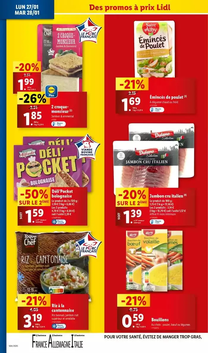 Lidl vous invite à un voyage culinaire en Asie avec leur gamme Vitasia! du 22 janvier au 28 janvier 2025 - Catalogue page 38