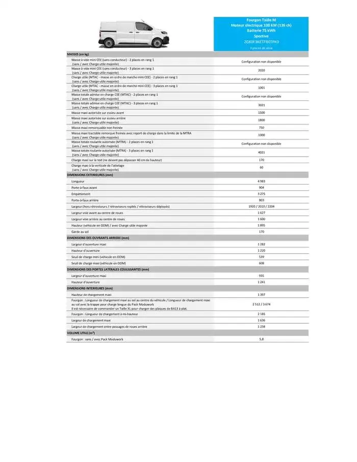 Opel Vivaro du 4 avril au 4 avril 2026 - Catalogue page 29