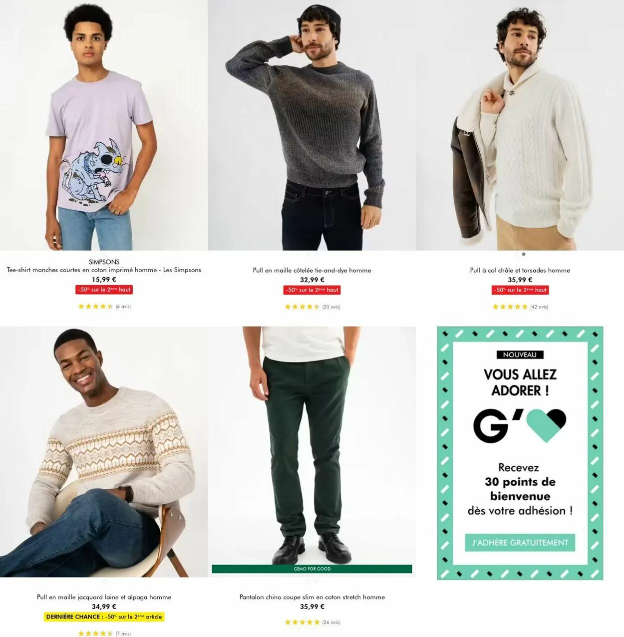 Gémo Catalogue actuel du 23 avril au 6 mai 2025 - Catalogue page 8